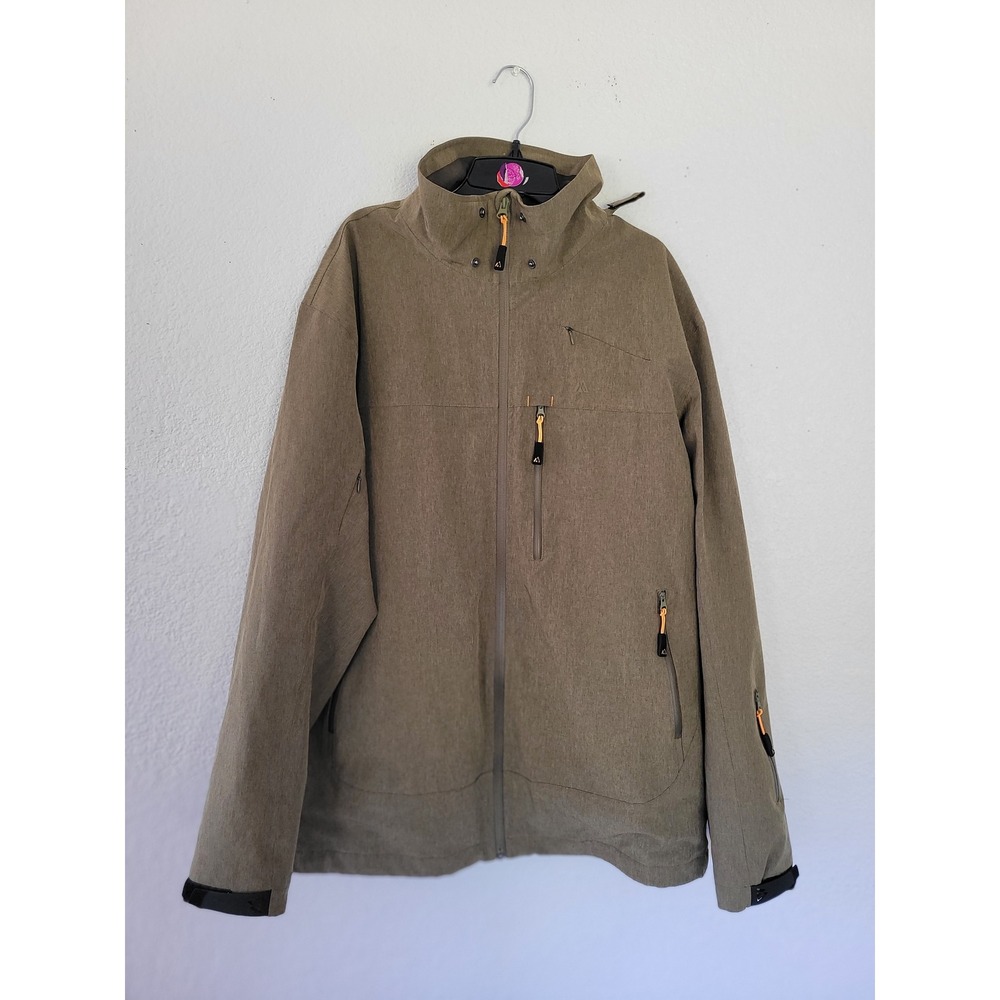 Apricoat Adventure Jacket Mens XL Green Climateshell IntuPocket Tactical #22